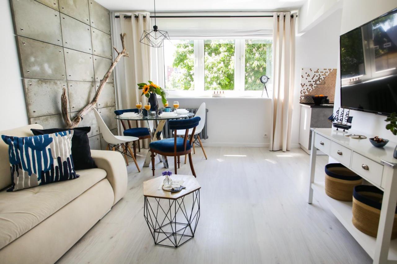 Apartament Szaro Na Bialym Władysławowo Eksteriør bilde