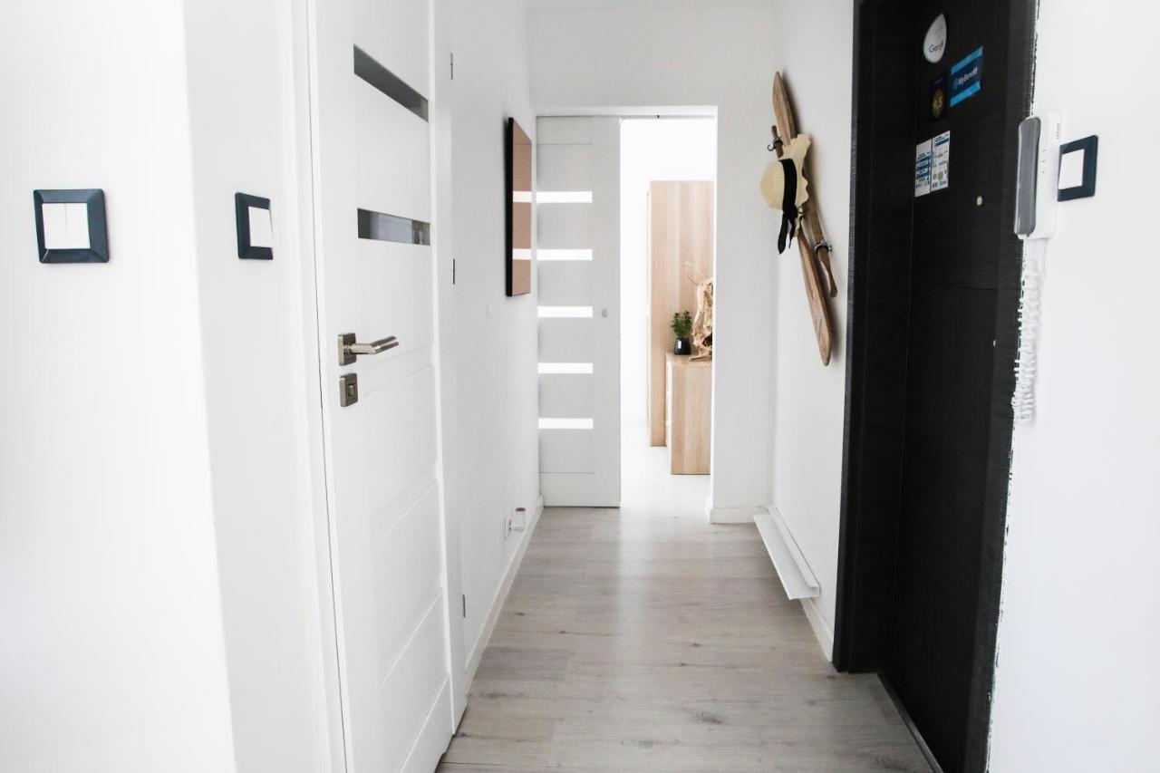 Apartament Szaro Na Bialym Władysławowo Eksteriør bilde