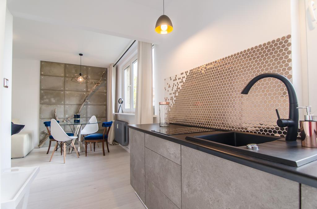 Apartament Szaro Na Bialym Władysławowo Eksteriør bilde