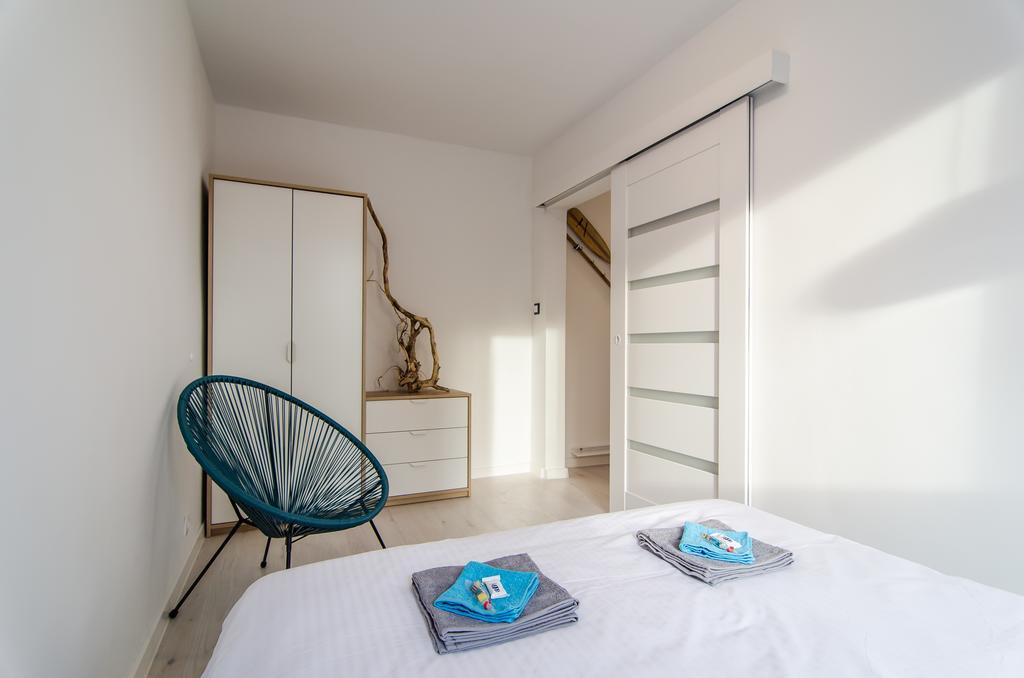 Apartament Szaro Na Bialym Władysławowo Eksteriør bilde